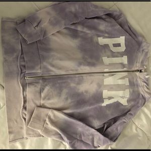 Oversized jacket from pink